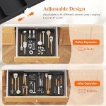 Lifewit Expandable Kitchen Utensil Organizer Tray