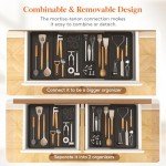 Lifewit Expandable Kitchen Utensil Organizer Tray