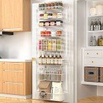 Over the Door Pantry Organizer and Spice Rack