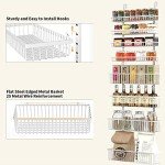 Over the Door Pantry Organizer and Spice Rack