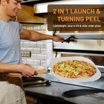 Wooden Pizza Peel Rack with Spatula Set