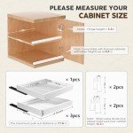 Expandable Pull-Out Organizer for Kitchen Cabinets
