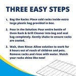 Oven Rack & Grill Cleaner for BBQ & Griddles