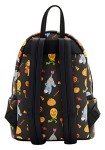 Loungefly Disney Winnie the Pooh Halloween Group Womens Double Strap Shoulder Bag Purse, One Size, Multi