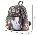 Loungefly Disney Villains Club Mini Backpack