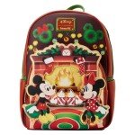 Loungefly Disney Mickey & Minnie Mouse Hot Cocoa Fire Place Women's Mini Backpack