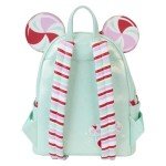 Loungefly Disney Minnie Holiday Peppermint Ornaments Mini Backpack
