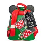 Loungefly Exclusive Disney Minnie Double Strap Shoulder Bag With Three Interchangeable Scented Bows
