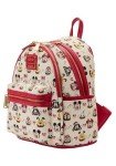 Loungefly Disney Hot Cocoa All Over Print Mini Backpack Standard
