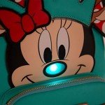 Loungefly Disney Light Up Minnie Mouse Reindeer Cosplay Backpack