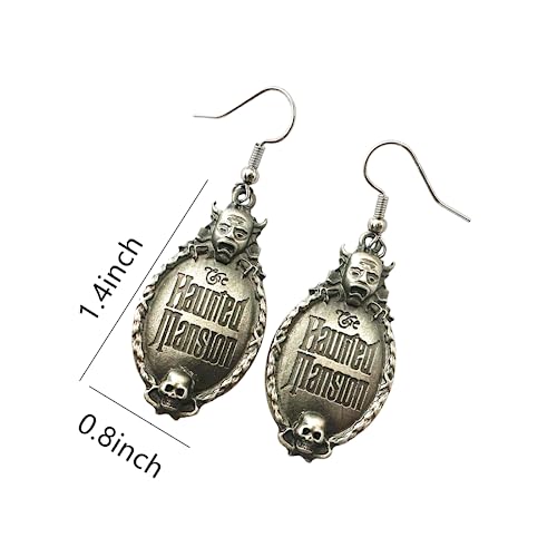 Earrings Metal Original Design Cosplay Horror Earrings Gifts for Men and Women (2)