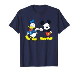 Disney Mickey Mouse and Donald Duck Best Friends T-Shirt