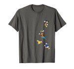 Disney Mickey And Friends Goofy Donald Falling Cartoon Icons T-Shirt