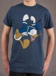 Disney mens Disney Men's Full Size Donald Duck Tantrum T-shirt T Shirt, Navy Heather, X-Large US