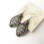 Earrings Metal Original Design Cosplay Horror Earrings Gifts for Men and Women (2)