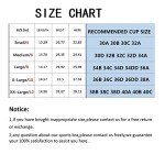 Meslong Women's Strappy Stretch Sports Bra Longline Yoga Tank Top Fitness Bra Workout Camisole Crop Tops for Teen Girl(Black,Small)