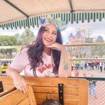 Trnerm Birthday Mouse Ears Headband, Blue and Pink Sequin Bows, Halloween & Christmas Party Decorations, Costume Headwear