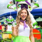 ETLUK Mouse Ears Headbands, 2 PCS Mouse Ears Sequin Bow Headbands for Women Boys and Girls, Cosplay Accessories Party Decorations (Green, Yellow)