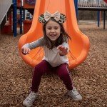 UNDEHAAC Bows Mouse Ears Headband - 2 Pcs Cute Sequin Headband for Women and Girls, Suitable for Halloween Variety Holiday Party Favors and Cosplay Role Play(Rose Gold and Leopard Print)