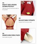 Easy Peezy Athletic Tennis Dresses for Women with Built in Shorts Bra Pockets - for Golf Workout Exercise