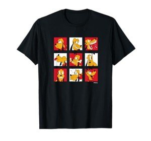 Pluto Emotions Fun Graphic T-Shirt