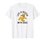 Pluto Life is Better with Dogs Tee