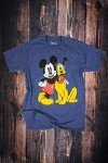 Disney Mickey Mouse & Pluto Funny Graphic Tee
