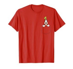 Goofy Graphic Pocket T-Shirt for Disney Fans