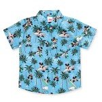 Disney Mickey Mouse Hawaiian Shirt and Shorts Set