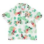 Mickey and Minnie Hawaiian Shirt for Toddlers
