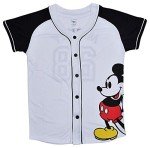 Mickey Mouse Women's Plus Size Jersey Shirt