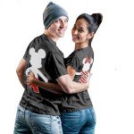 Disney Couples Matching T-Shirts Set for Valentine's Day