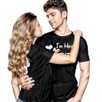 Disney Couples Matching T-Shirts Set for Valentine's Day