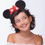 Mickey & Minnie 90th Anniversary Silver Earrings