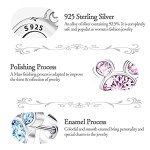 Disney Mouse-Shaped Sterling Silver Stud Earrings