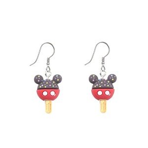 Cute Mouse Ice Cream Dangle Earrings for Women