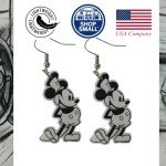 Steamboat Willie Earrings for Disney Fans