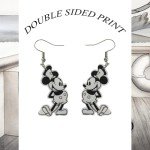 Steamboat Willie Earrings for Disney Fans
