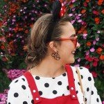 Disney-Inspired Silver Plated Mouse Drop Earrings