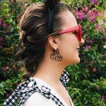 Disney-Inspired Silver Plated Mouse Drop Earrings