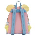 Minnie Pastel Color Block Dots Backpack by Loungefly
