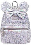 Disney Holographic Sequin Minnie Mini Backpack