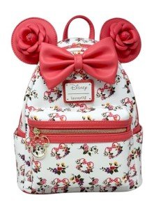 Loungefly Minnie Mouse Floral Print Shoulder Bag