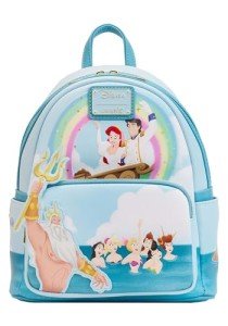 Loungefly Disney Little Mermaid Triton Mini Backpack