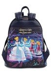 Loungefly Disney Cinderella Castle Series Womens Double Strap Shoulder Bag Purse