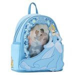 Loungefly Disney Cinderella Lenticular Princess Series Womens Double Strap Shoulder Bag Purse
