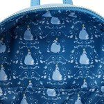 Loungefly Disney Cinderella Lenticular Princess Series Womens Double Strap Shoulder Bag Purse