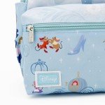 Wondapop - Cinderella 13"" Nylon Deluxe Daypack, Blue, A25232