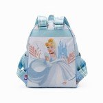Wondapop - Cinderella 13"" Nylon Deluxe Daypack, Blue, A25232