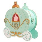 Loungefly Disney Cinderella Reversible Pumpkin Carriage Crossbody Purse